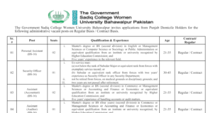 Assistant(Accountant) (BS-16)