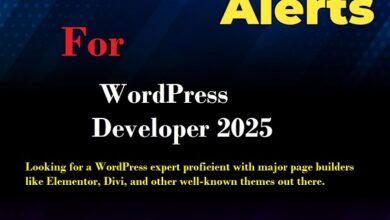 Best job for WordPress Developer 2025